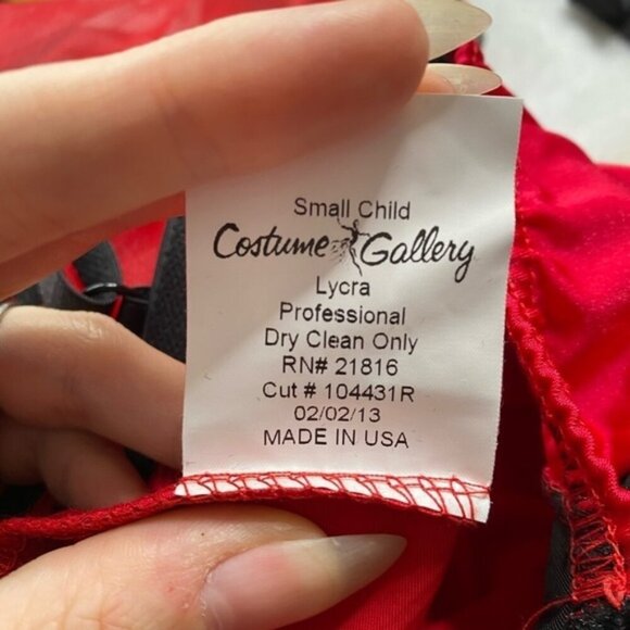 Girls Lady Bug Dance / Halloween costume - Picture 2 of 4